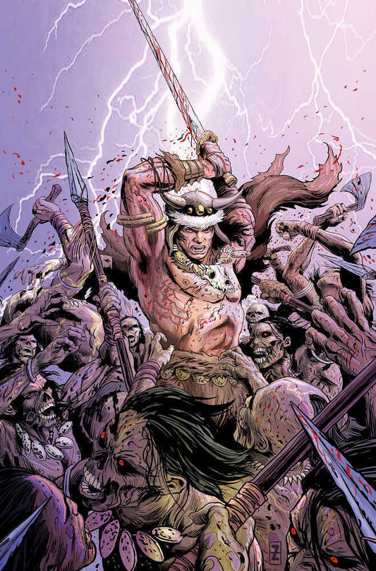 Conan the Barbarian #3 2nd Print Zircher Virgin (Mature)