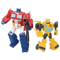 Transformers Legacy Ev Optimus & Bumblebee Action Figure 2pk