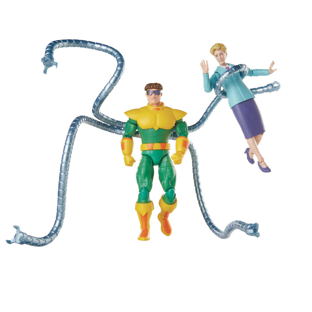 Marvel Legends Series Doctor Octopus & Aunt May 6-Inch Collectible Action Figures 2-Pack
