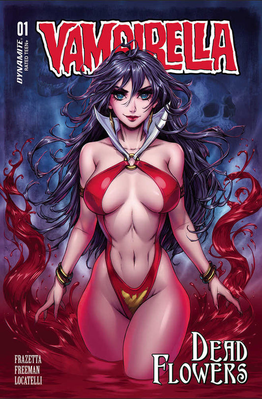 Vampirella Dead Flowers #1 Cover Y Turner Trade Dress Foil