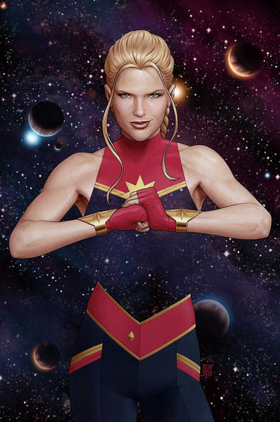 Captain Marvel #1 2nd Print Jtc Full Art Variant