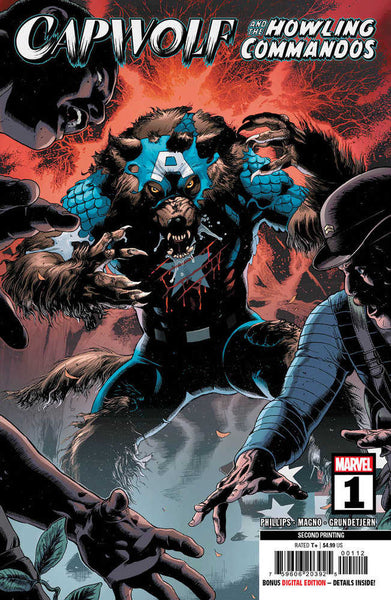 Capwolf Howling Commandos #1 2nd Print Carlos Magno Variant