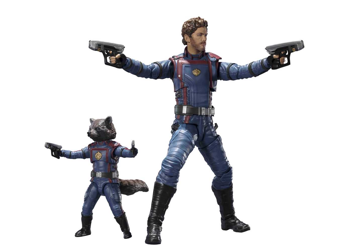 Gotg 3 Star Lord & Rocket Raccoon S.H.Figuarts Action Figure
