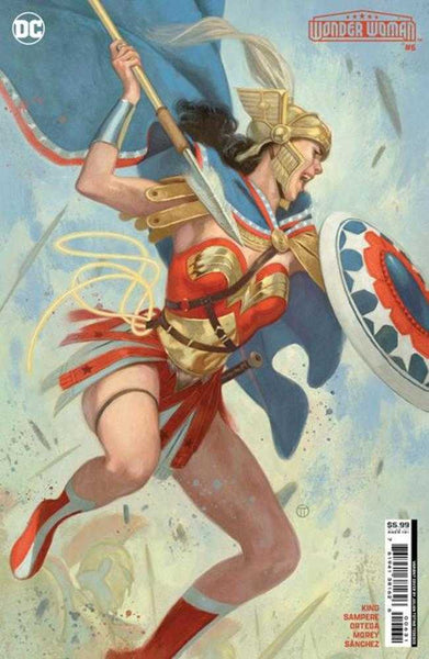 Wonder Woman #6 Cover C Julian Totino Tedesco Card Stock Variant
