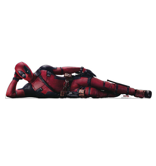 Deadpool Laying Down Life-Size Standee