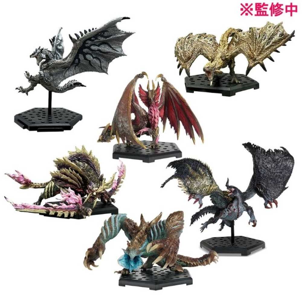 Monster Hunter Collectable Figure Builder Standard Model 6pc Bmb Display Ver 25  (