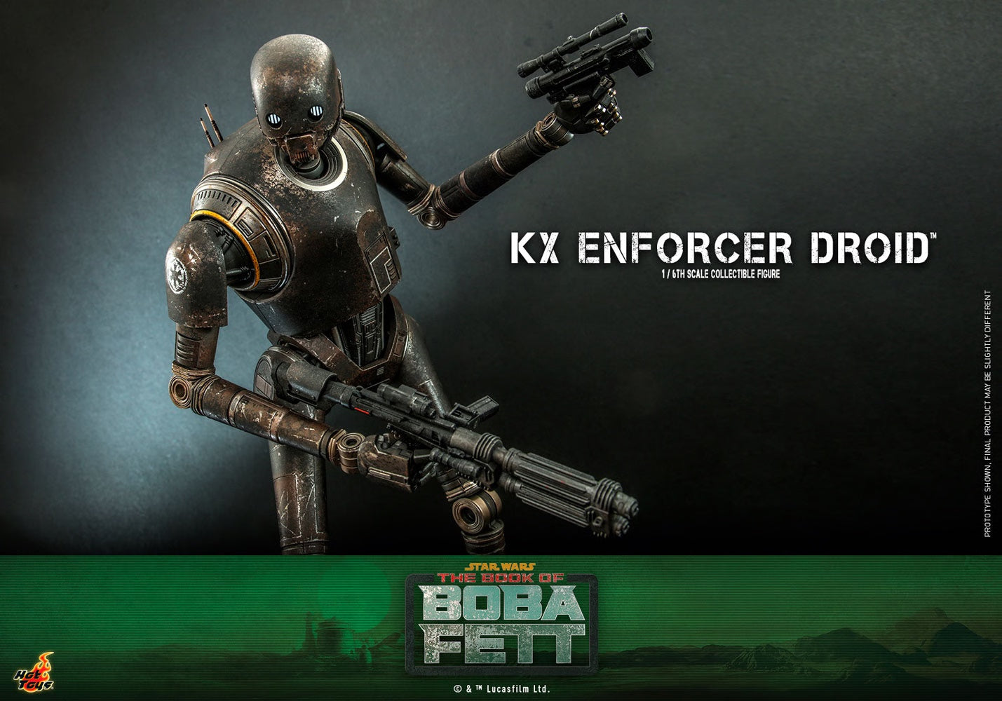 KX ENFORCER DROID Sixth Scale Figure by Hot Toys