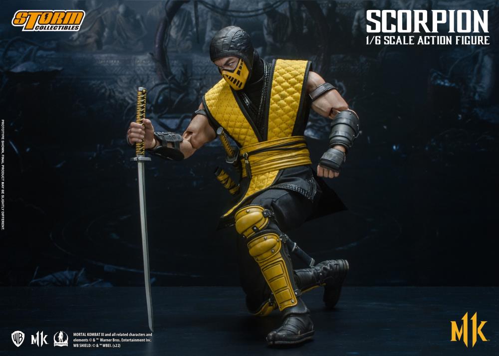 Storm Collectibles Mortal Kombat 11  Scorpion 1/6 Scale Figure