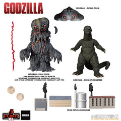 Godzilla vs Hedorah 5 Points XL Godzilla & Hedorah (Final & Flying Forms) Figure Boxed Set