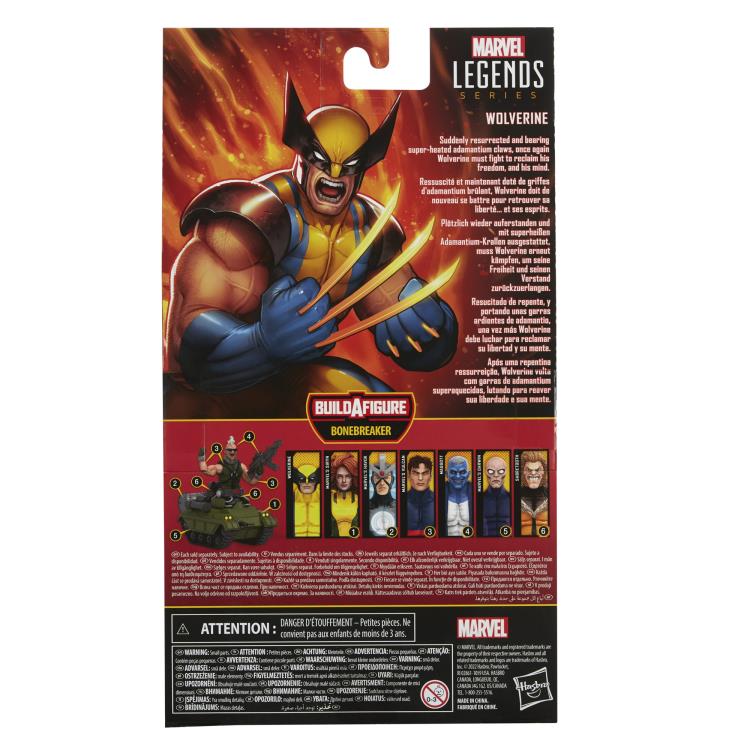 X-Men Marvel Legends Wolverine (Bonebreaker BAF)