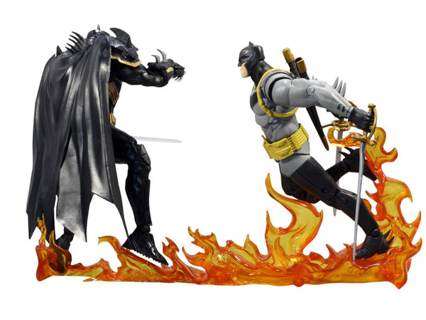 Batman: Curse of the White Knight DC Multiverse Batman vs. Azrael Batman Armor Two-Pack