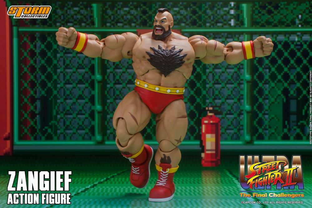 Ultra Street Fighter II: The Final Challengers Zangief 1/12 Scale Figure