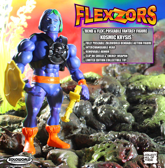 KOSMIC KRYSIS INTERGALACTIC WARRIOR MOC ACTION FIGURE