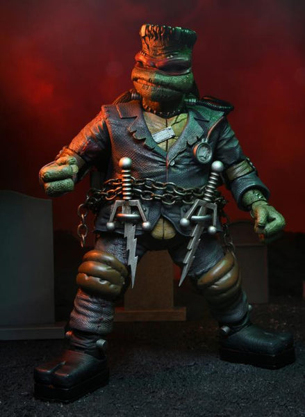 Universal Monsters x Teenage Mutant Ninja Turtles Ultimate Raphael as Frankenstein's Monster Action Figure