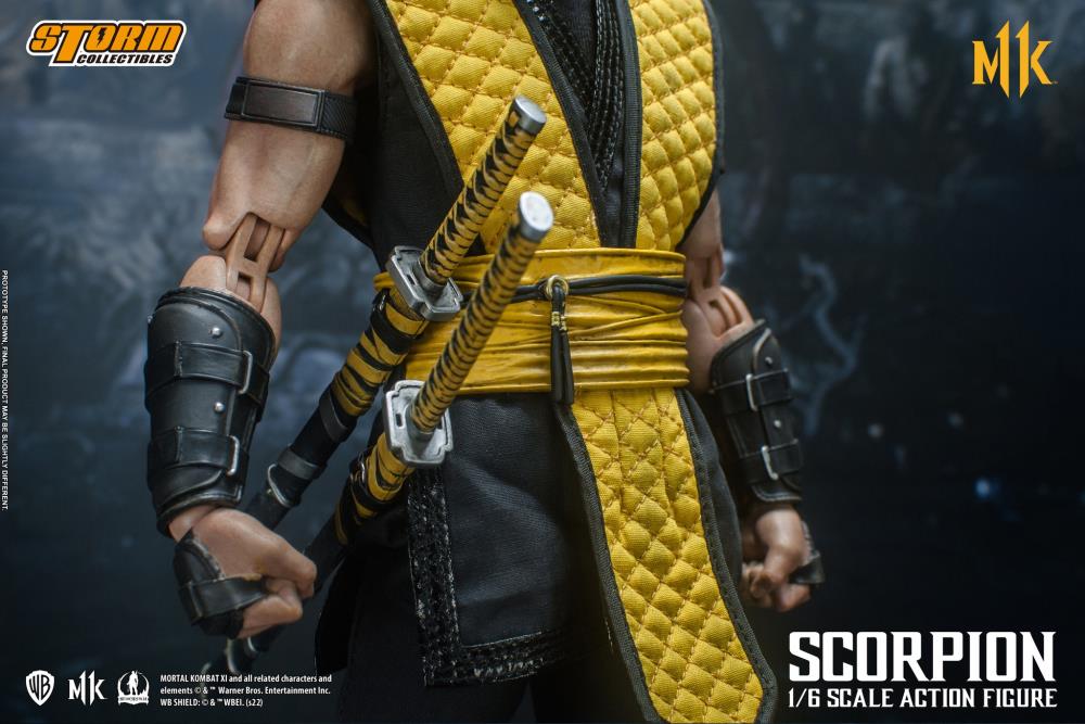 Storm Collectibles Mortal Kombat 11  Scorpion 1/6 Scale Figure