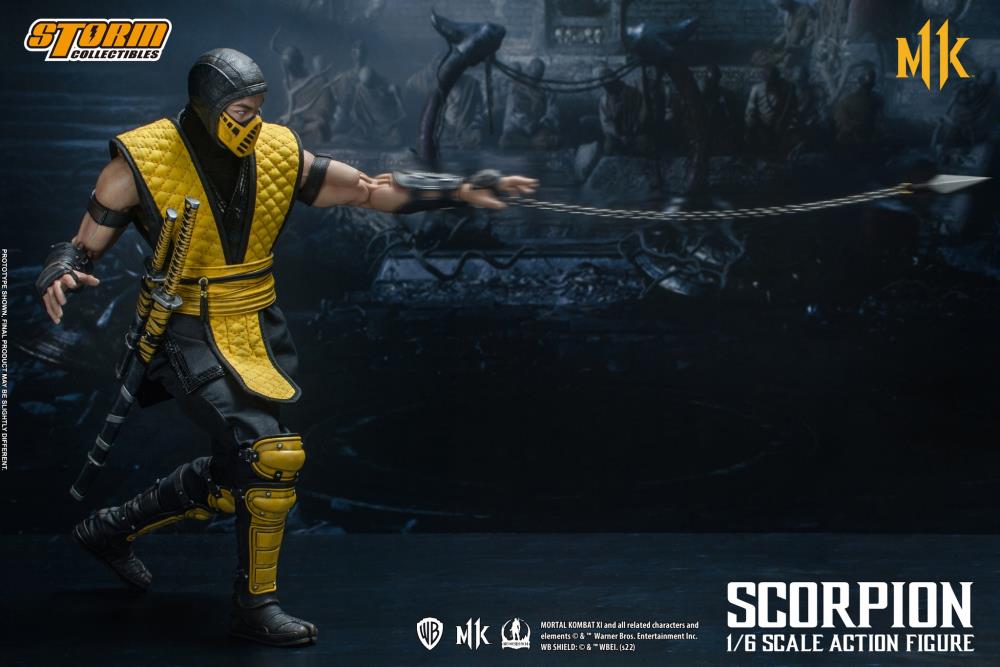 Storm Collectibles Mortal Kombat 11  Scorpion 1/6 Scale Figure