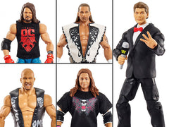 WWE WrestleMania Elite Collection Set of 4 Figures (Vince McMahon BAF)