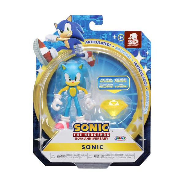 Sonic The Hedgehog 30th Anniversary Wave 6 4" Set of 4 Figures