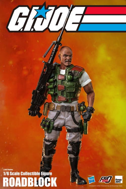 G.I.Joe FigZero Roadblock 1/6 Scale Collectible Figure