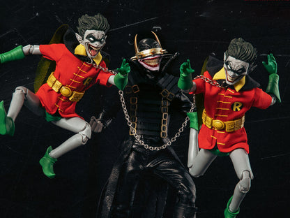 Dark Nights: Metal Dynamic 8ction Heroes DAH-63DX The Batman Who Laughs and Robins Deluxe PX Previews Exclusive Figure Set