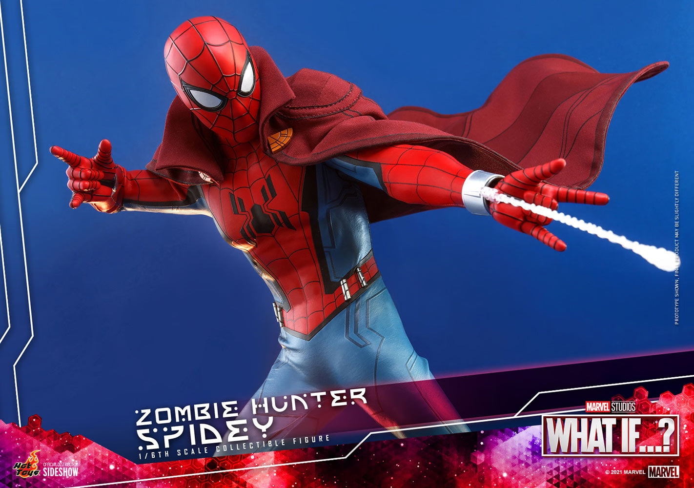 ZOMBIE HUNTER SPIDEY Sixth Scale Figure by Hot Toys