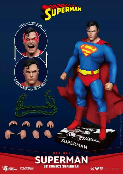 DC Comics Dynamic 8ction Heroes DAH-045 Superman