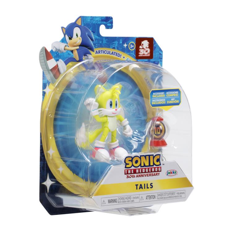 Sonic The Hedgehog 30th Anniversary Wave 6 4" Set of 4 Figures