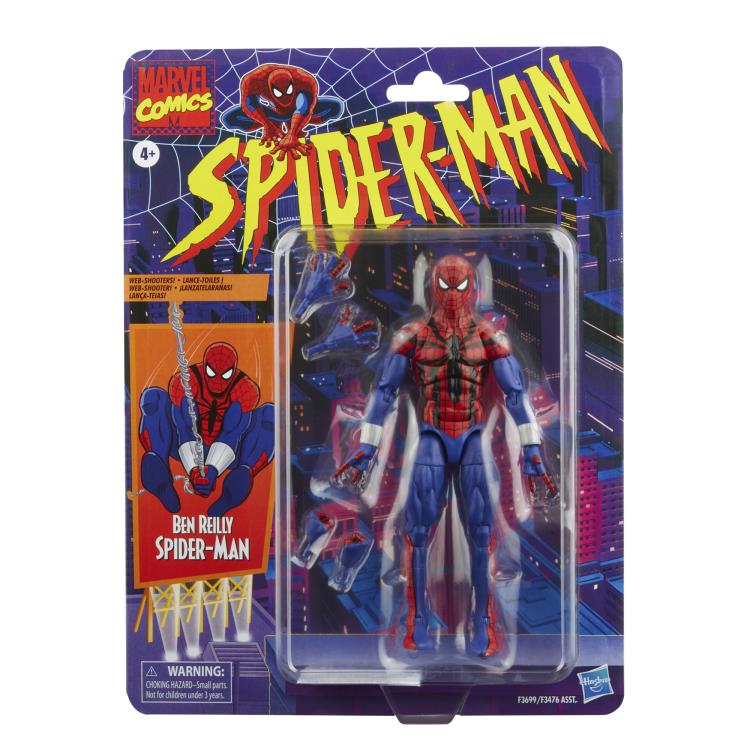 Spider-Man Marvel Legends Retro Collection Wave 2 Set of 6 Figures