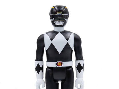 Mighty Morphin Power Rangers ReAction Black Ranger Figure