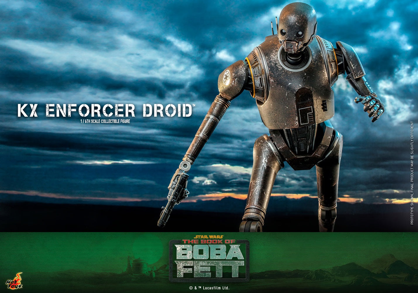 KX ENFORCER DROID Sixth Scale Figure by Hot Toys