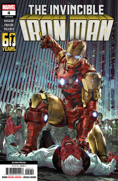 Invincible Iron Man 4 Kael Ngu 2nd Print Variant
