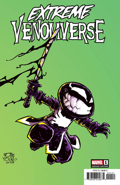 Extreme Venomverse 1 Skottie Young Variant