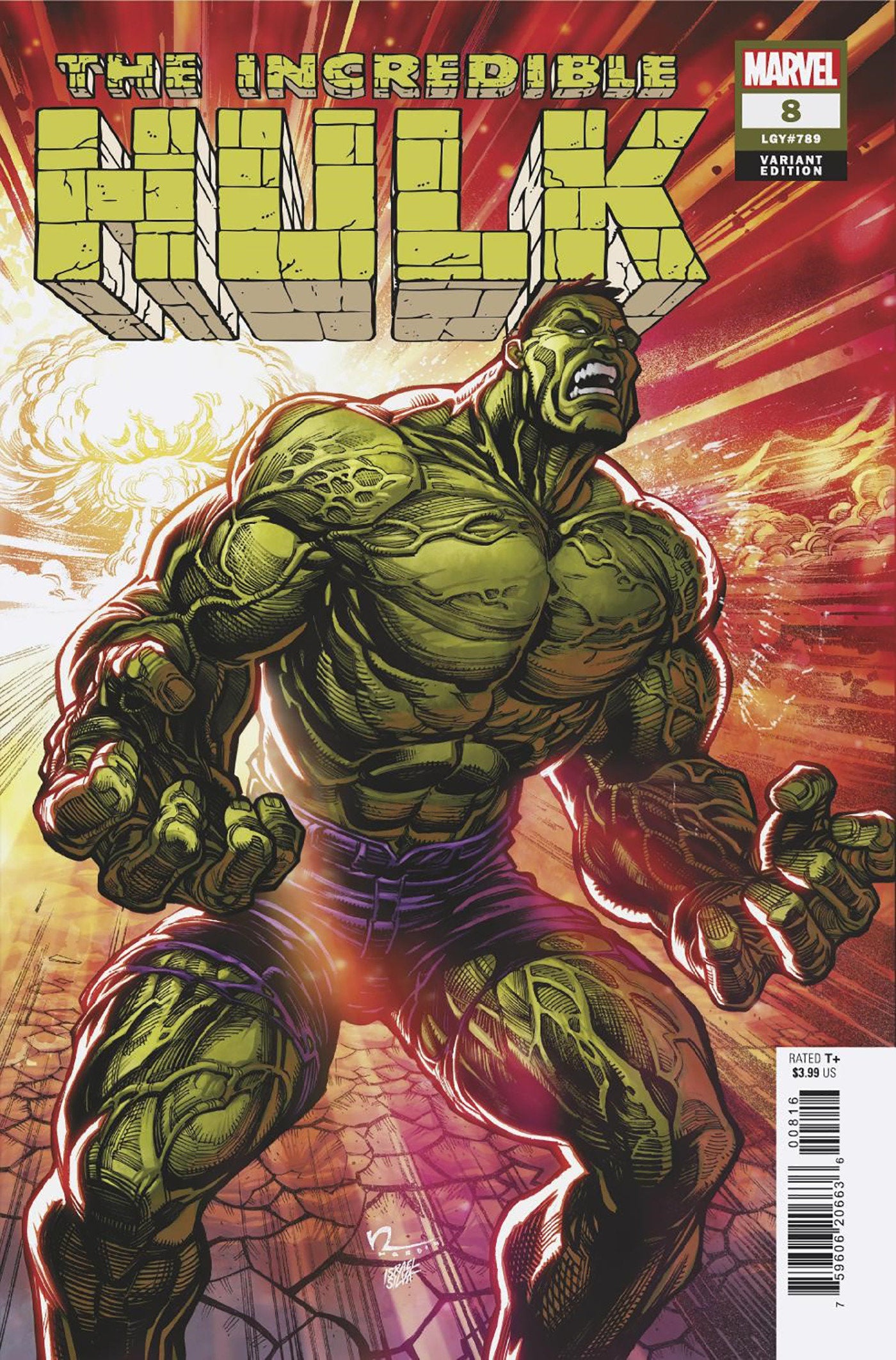 Incredible Hulk 8 Chad Hardin Variant | Rocket Comics