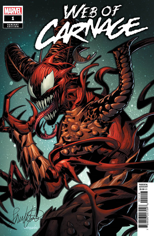 Web Of Carnage 1 Salvador Larroca Variant
