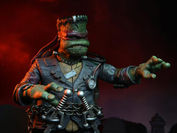 Universal Monsters x Teenage Mutant Ninja Turtles Ultimate Raphael as Frankenstein's Monster Action Figure