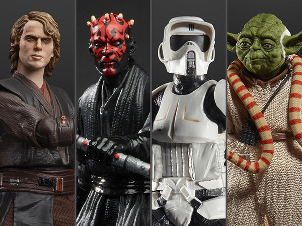 Star Wars: The Black Series Archive Collection Wave 2 Set of 4 Figures