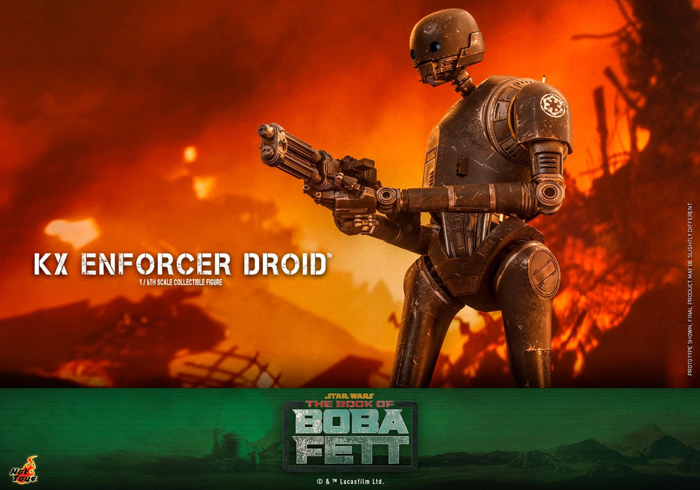 KX ENFORCER DROID Sixth Scale Figure by Hot Toys