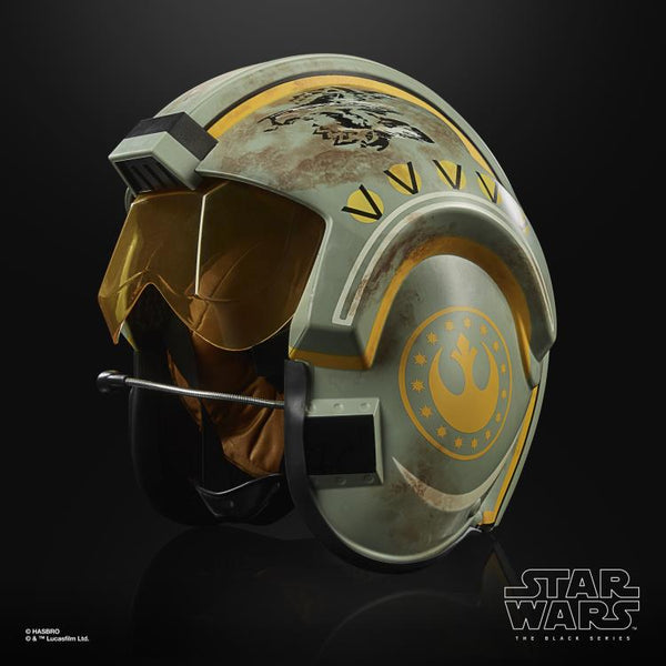 Star Wars: The Black Series Trapper Wolf X-Wing Pilot (The Mandalorian) 1:1 Scale Wearable Helmet (Electronic)