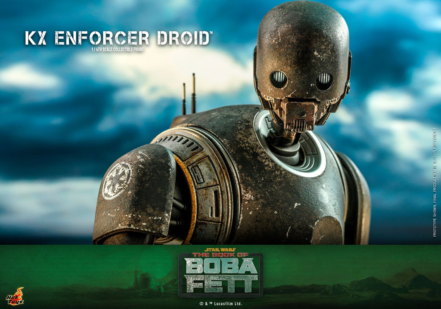 KX ENFORCER DROID Sixth Scale Figure by Hot Toys