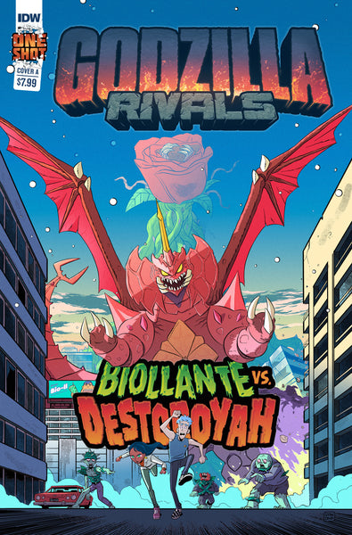 Godzilla Rivals: Biollante vs. Destoroyah Cover A (Dove)