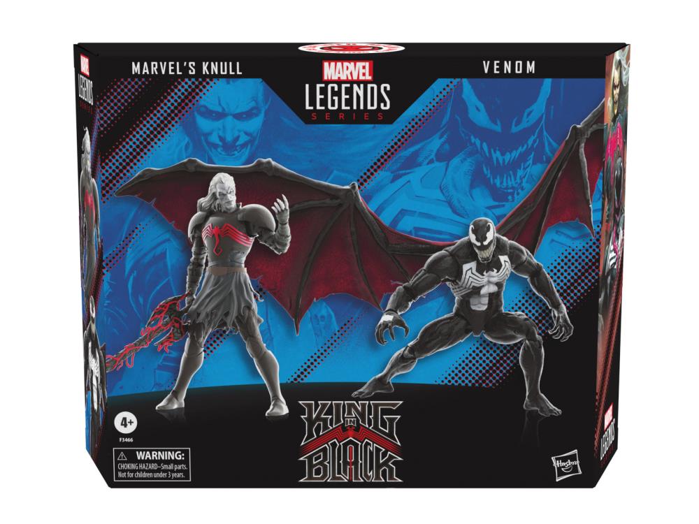 King in Black Marvel Legends Marvel's Knull & Venom 2-Pack