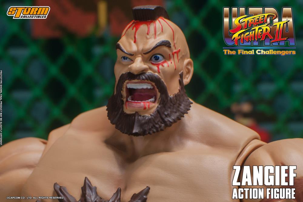 Ultra Street Fighter II: The Final Challengers Zangief 1/12 Scale Figure