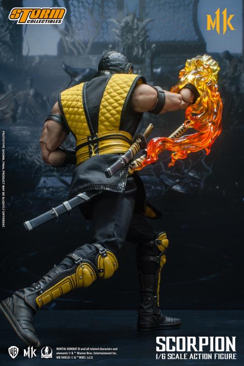 Storm Collectibles Mortal Kombat 11  Scorpion 1/6 Scale Figure