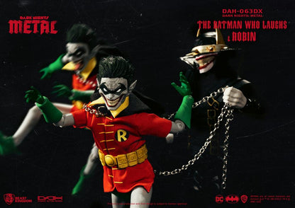 Dark Nights: Metal Dynamic 8ction Heroes DAH-63DX The Batman Who Laughs and Robins Deluxe PX Previews Exclusive Figure Set