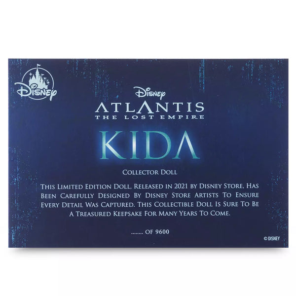 Kida Limited Edition Doll - Disney Limited Edition Doll – Atlantis: The Lost Empire – 17''