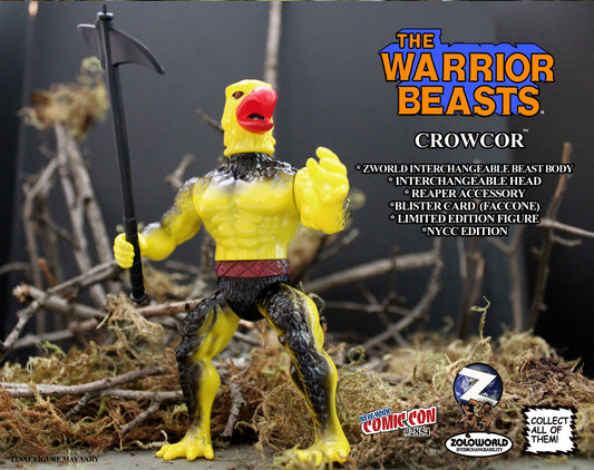 THE WARRIOR BEASTS NYCC CROWCOR MOC