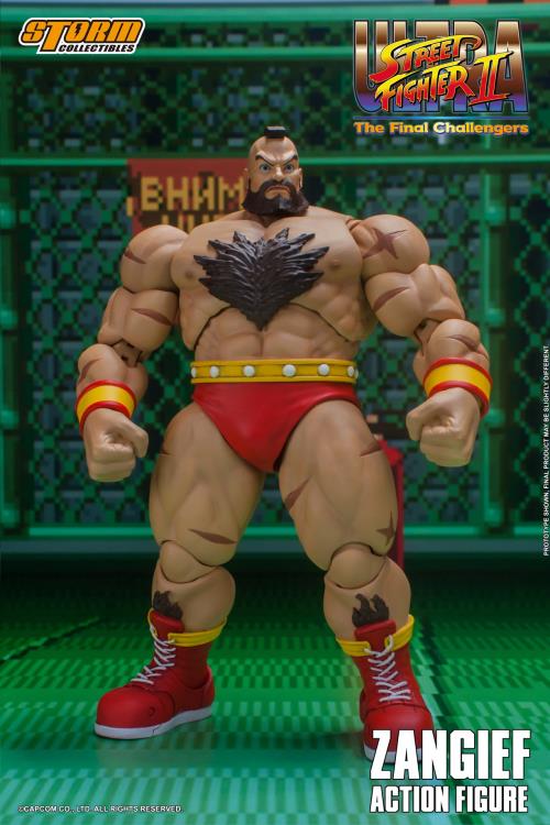 Ultra Street Fighter II: The Final Challengers Zangief 1/12 Scale Figure