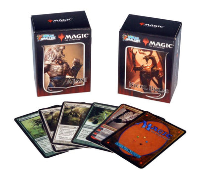Magic: The Gathering World’s Smallest Ajani vs. Nicol Duel Decks