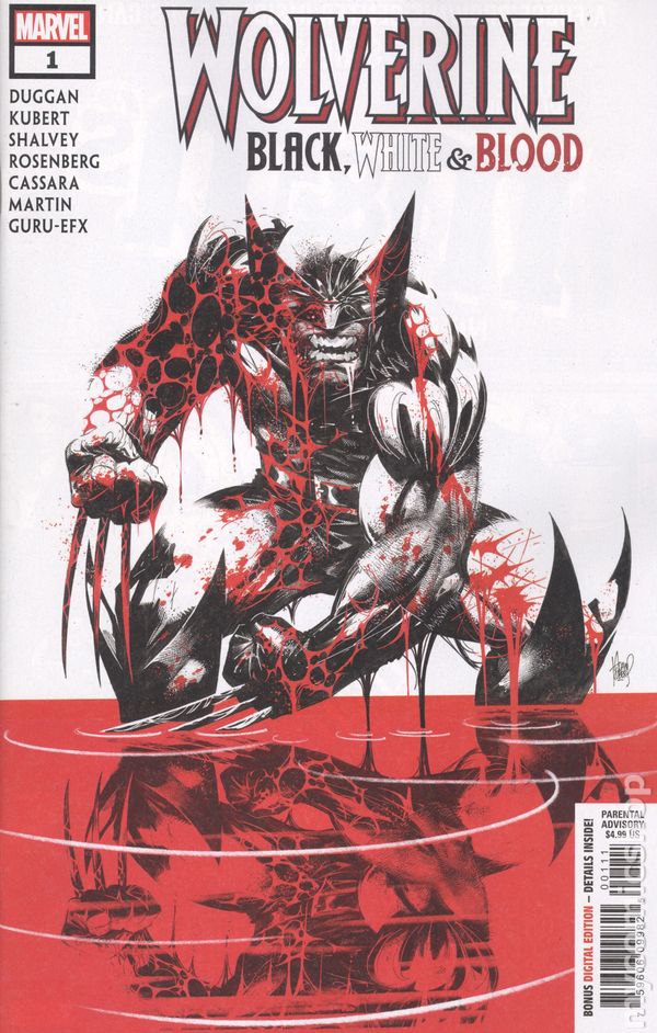 Wolverine Black White and Blood (2020 Marvel) #1A