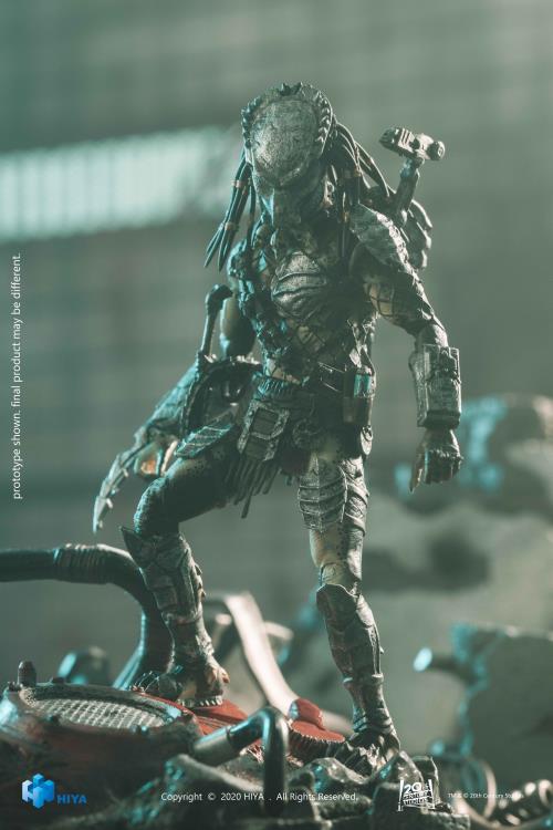 Alien vs. Predator: Requiem Wolf Predator 1:18 Scale PX Previews Exclusive Figure